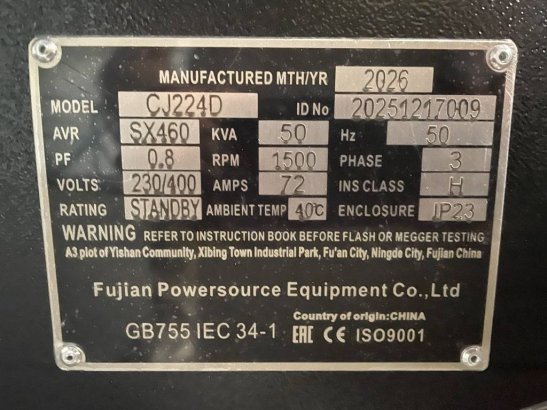 DPX CJ224D - 50 kVA Alternator - DPX-33903 DPX CJ224D - 50 kVA Alternator - DPX-33903 2026 1 Generators image 19