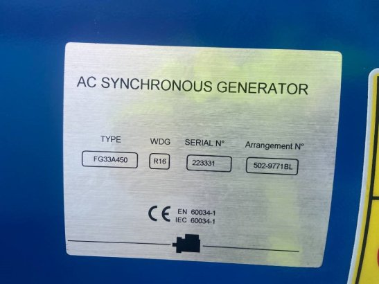 FG Wilson P605-3 - 605 kVA Open Genset - DPX-16021-O FG Wilson P605-3 - 605 kVA Open Genset - DPX-16021-O 2025 1 Generator...