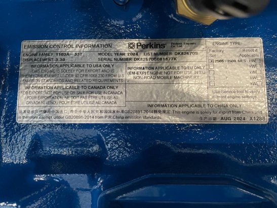 FG Wilson P65-5 - 65 kVA Open Genset - DPX-16006-O FG Wilson P65-5 - 65 kVA Open Genset - DPX-16006-O 2025 1 Generators im...