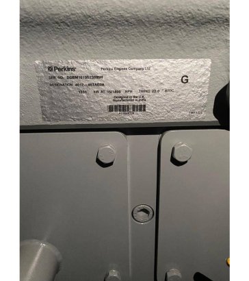 Perkins 4012-46TAG2A - 1.650 kVA Generator - DPX-19823-O Perkins 4012-46TAG2A - 1.650 kVA Generator - DPX-19823-O 2025 1 G...