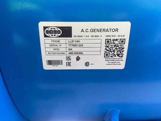 FG Wilson P250-5 - 250 kVA Open Genset - DPX-16013-O FG Wilson P250-5 - 250 kVA Open Genset - DPX-16013-O 2026 1 Generator...