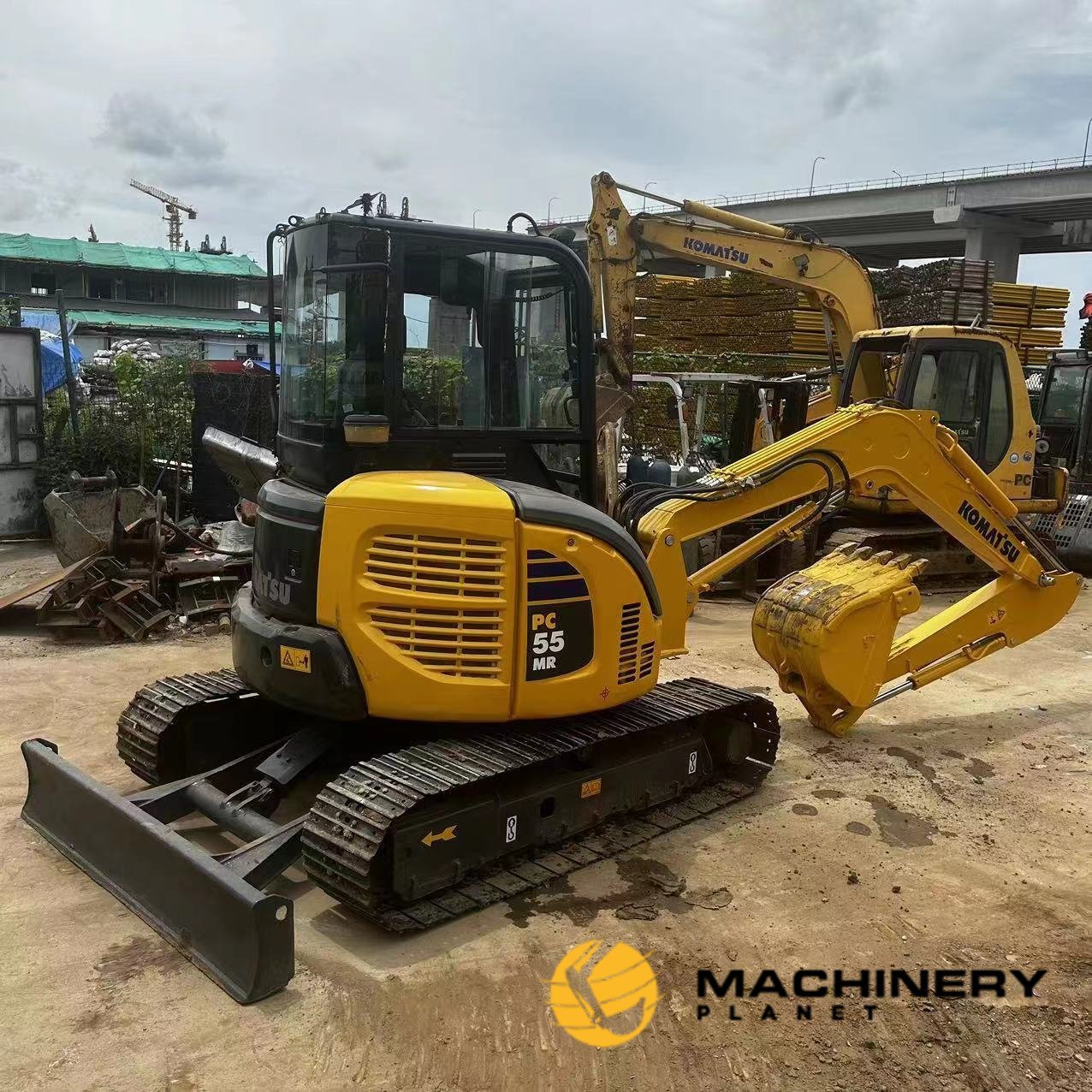 PC55MR Mini Creawler Excavator High Quality Original image