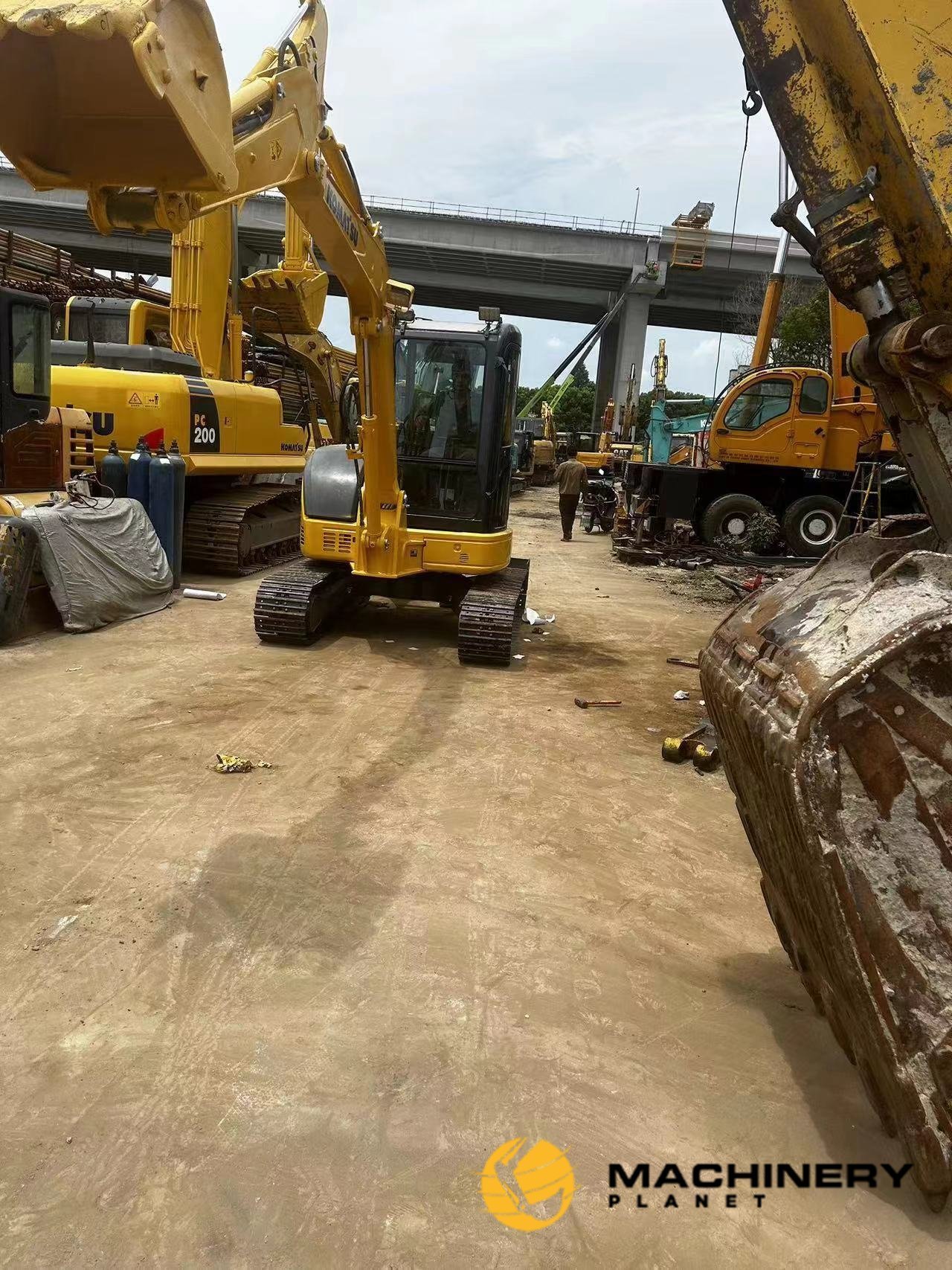 PC55MR Mini Creawler Excavator High Quality Original image