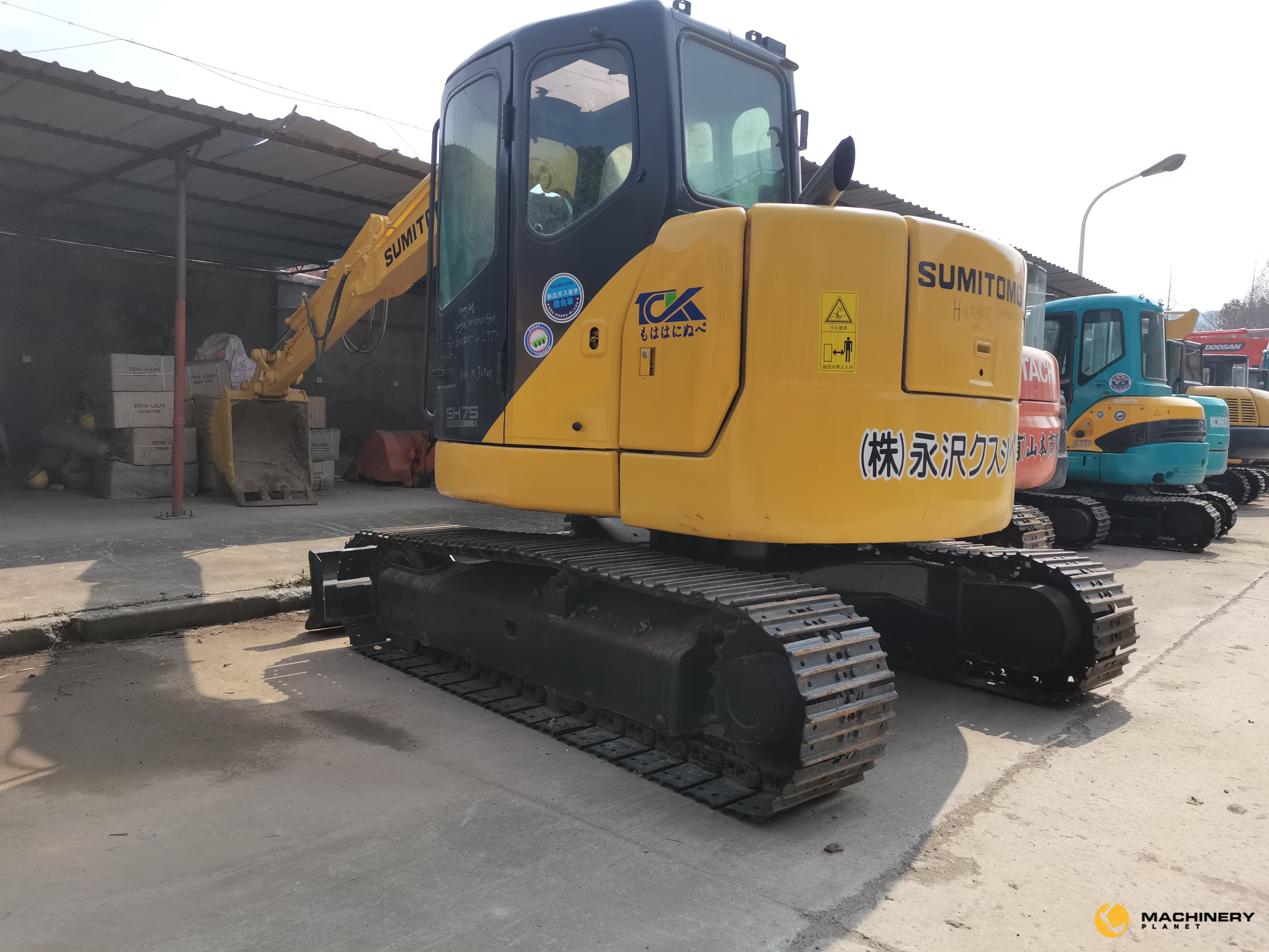 Sumitomo SH75 Crawler Excavator Original good conditon image