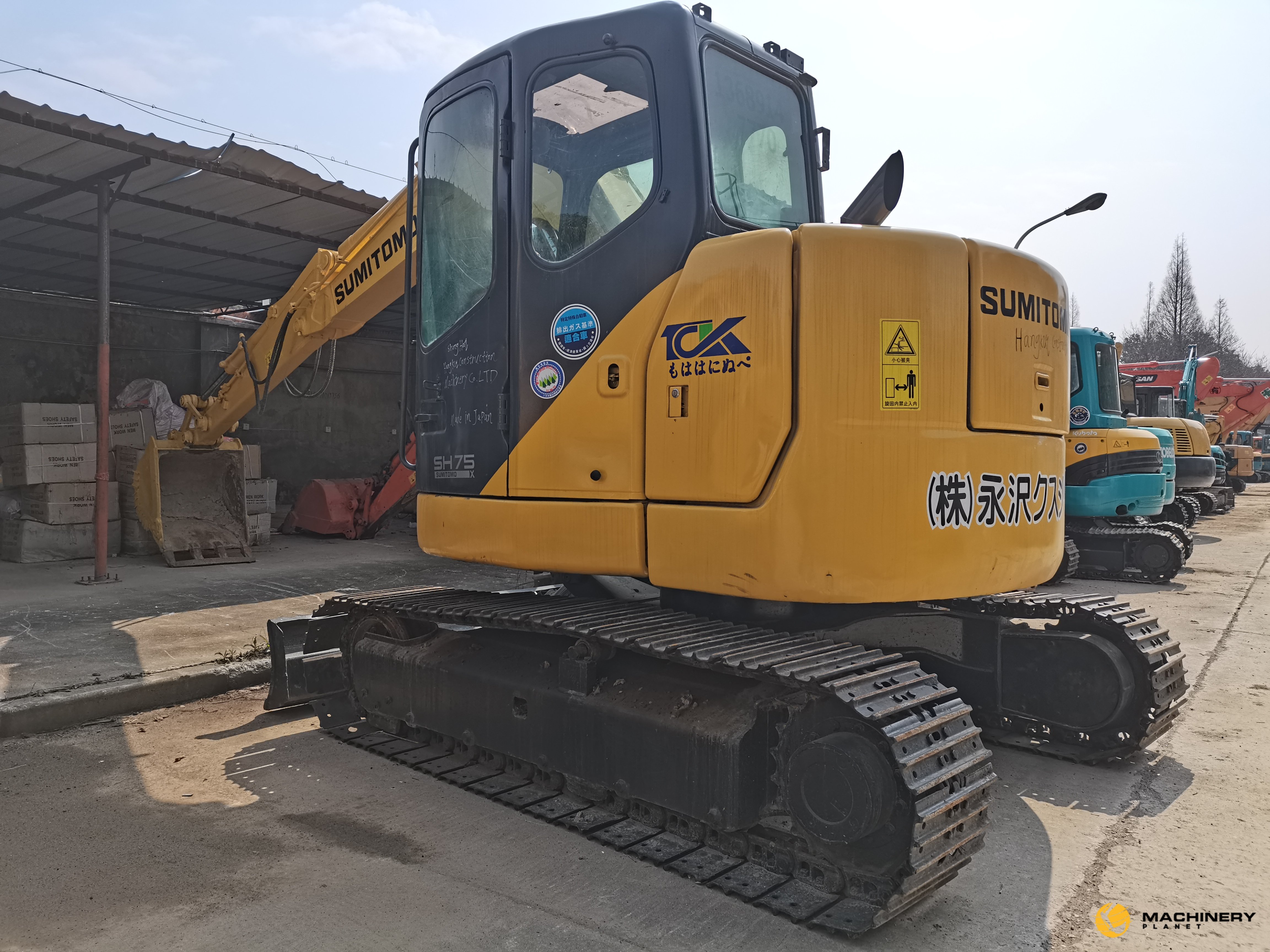 Sumitomo SH75 Crawler Excavator Original good conditon image