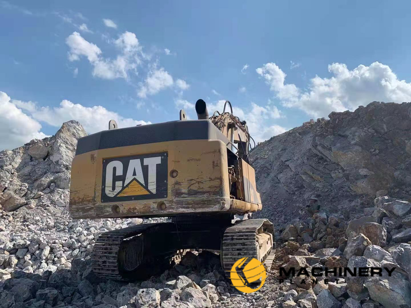 345C Caterpillar Used Crawler Excavator 35tons LOW PRICE image