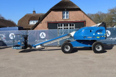 Telescopic boom lift JLG 400S Diesel 14.36m 2012