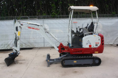 Mini excavator Takeuchi TB216 Diesel 2018