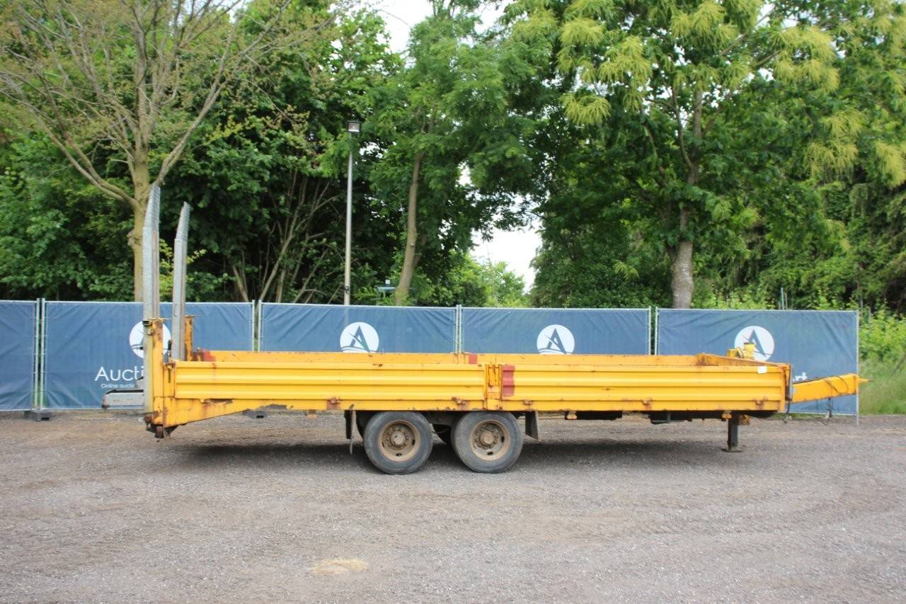 Flatbed trailer MAN Humer image