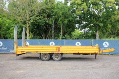 Flatbed trailer MAN Humer