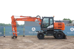 Wheel excavator Hitachi ZX140W-5B Diesel 2016