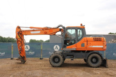 Wheeled Excavator Doosan DX160W Diesel 2013