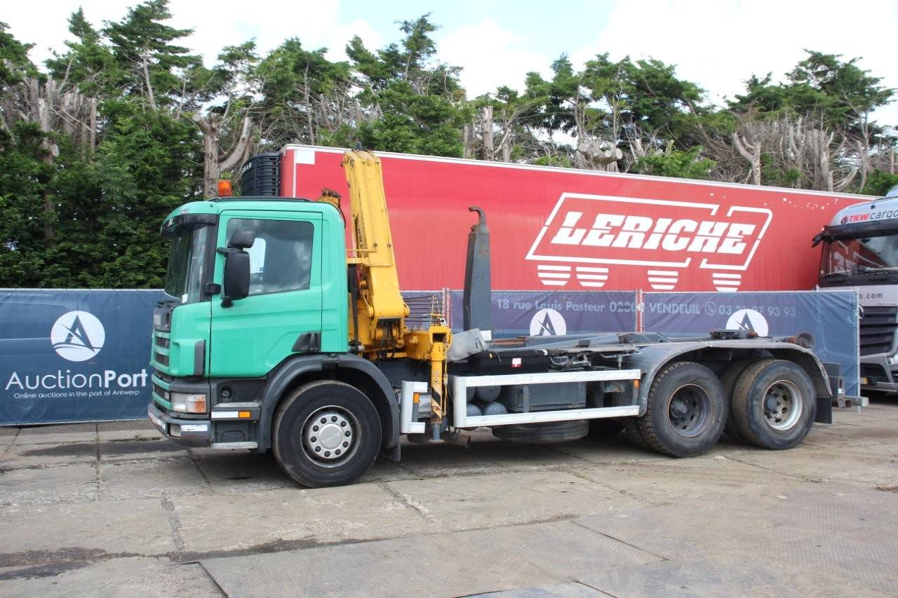 Hooklift system Truck Scania P114CB6X2HZ Diesel image