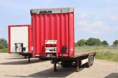 Flatbed Trailer Krone SD 2013