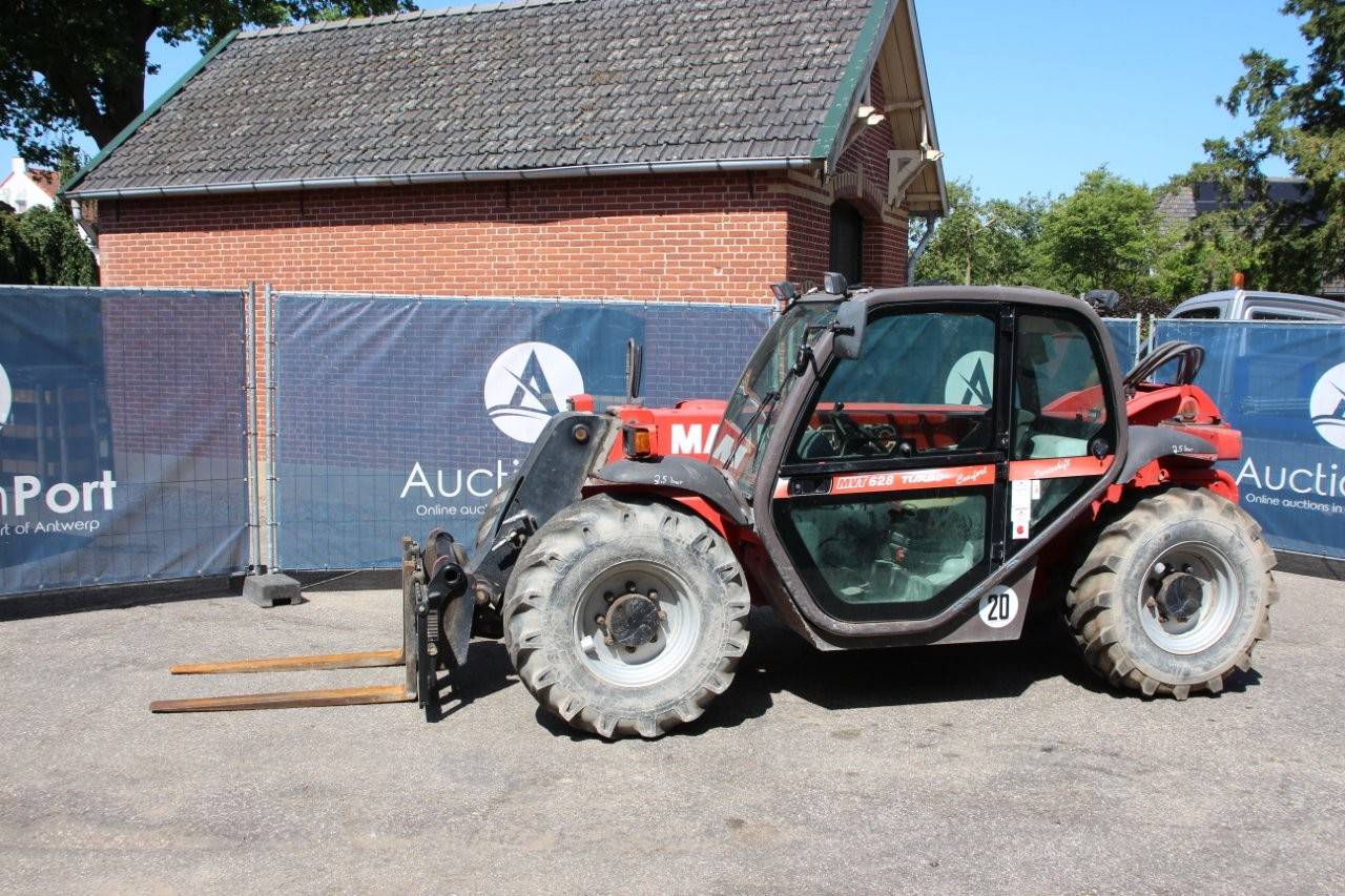 Telehandler Manitou MVT 628T Diesel 2800kg 6.3m 2006 image