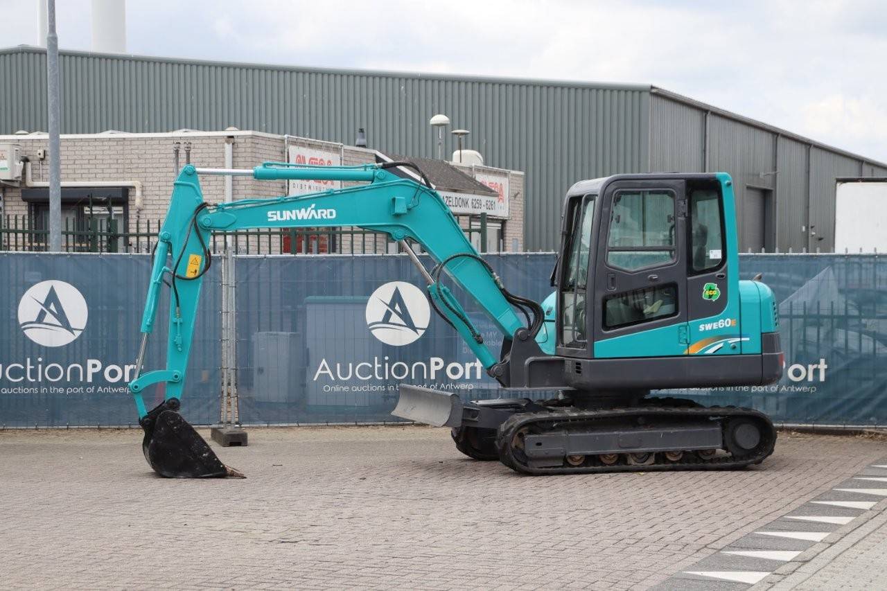 Mini excavator Sunward SWE60E Diesel 2014 image