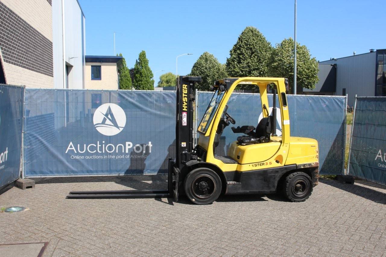 Forklift Hyster H3.5FT Diesel 3500kg 4.62m 2008 image
