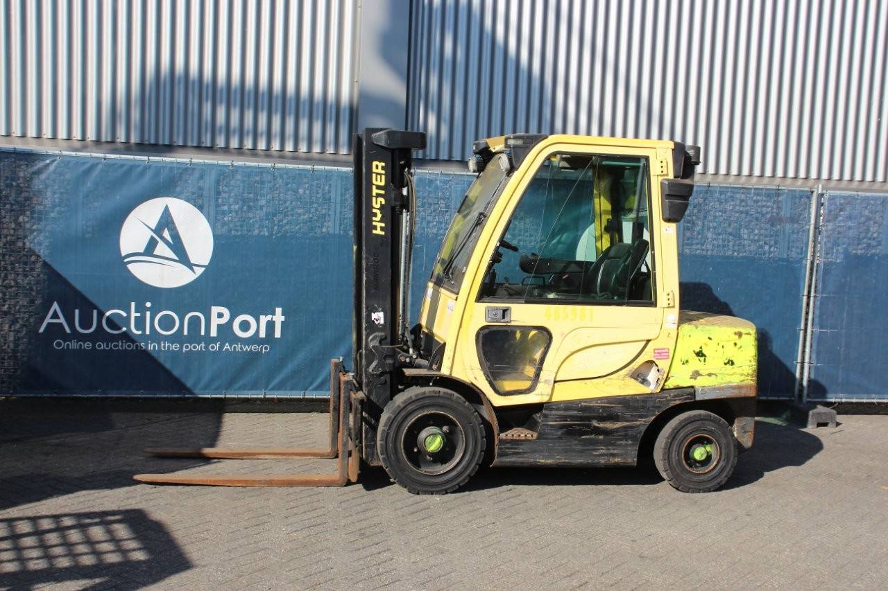 Forklift Hyster H3.5FT Diesel 3450kg 3.1m 2014 image