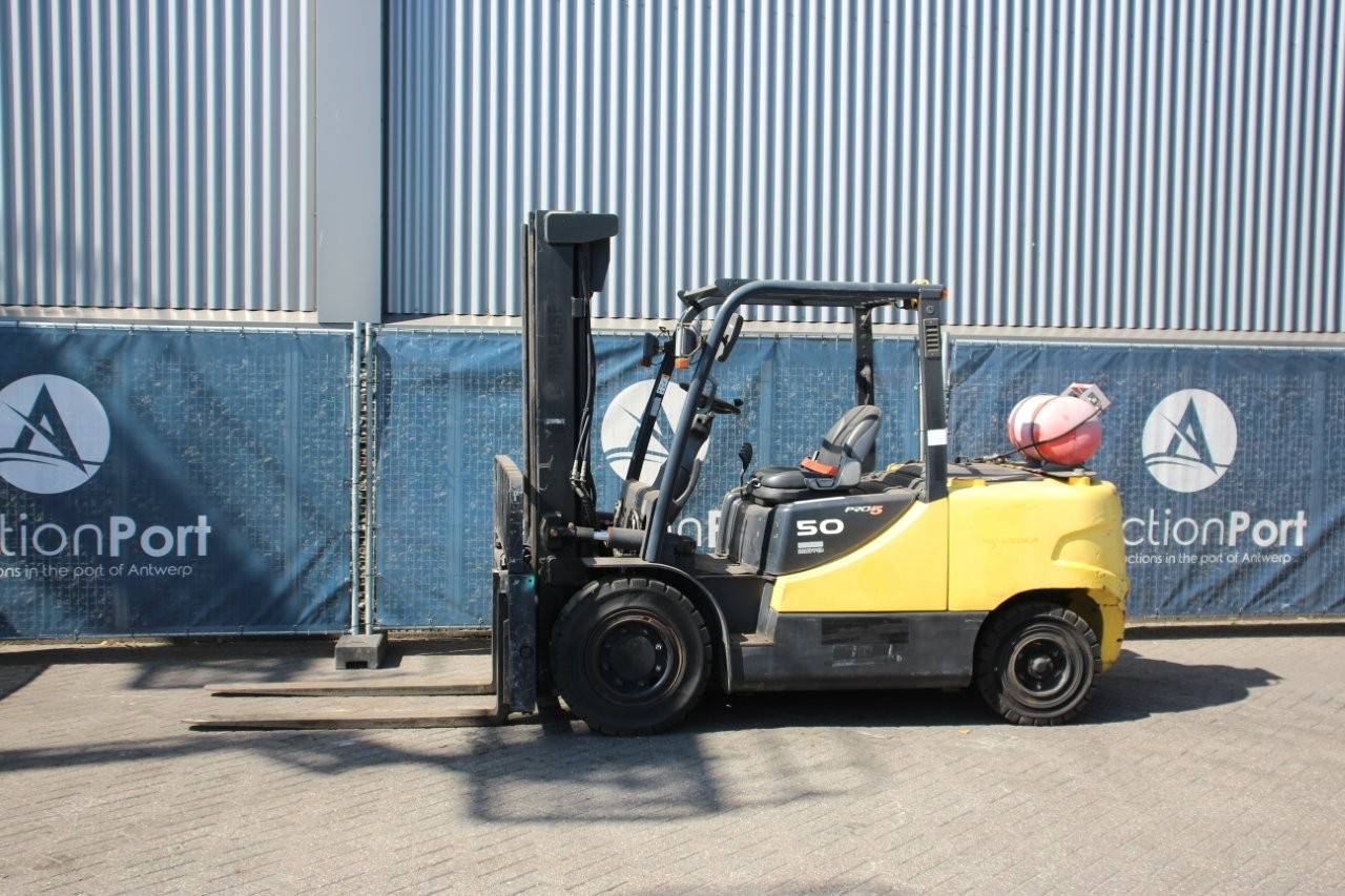 Forklift Doosan G50C-5 LPG 5000kg 3.3m 2010 image