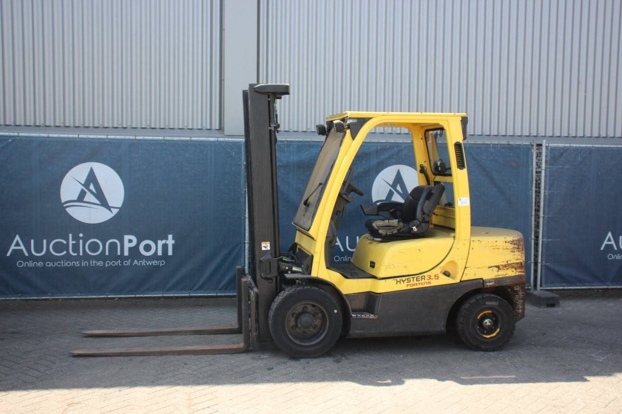 Forklift Hyster H3.5FT Diesel 3390kg 3.81m 2007 image