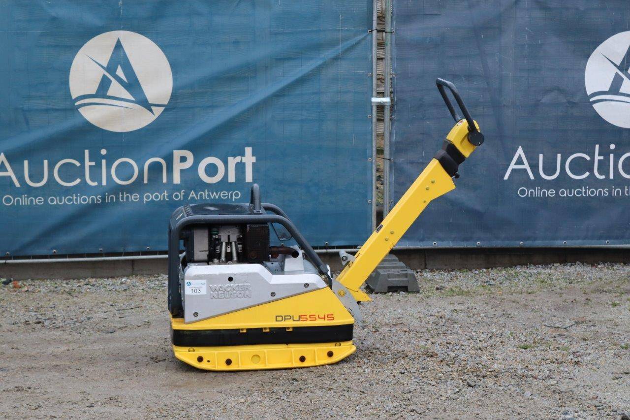 Vibratory plate Wacker Neuson DPU5545 Diesel 2016 image