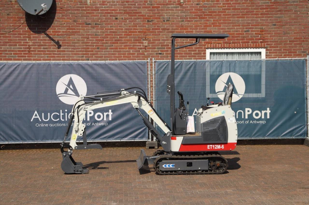 Mini excavator Huajieyu ET12M-6 Petrol 2023 image