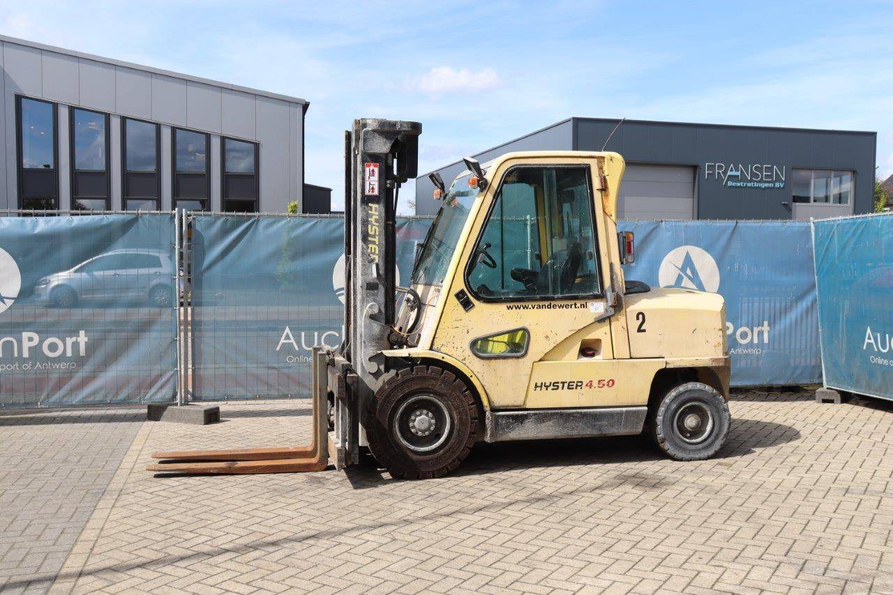 Forklift Hyster H4.50XM Diesel 3900kg 5m 1999 image