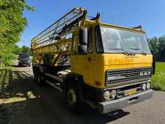 Construction crane DAF 2500 Diesel 1985/Movilift 200-1 Electric 1999