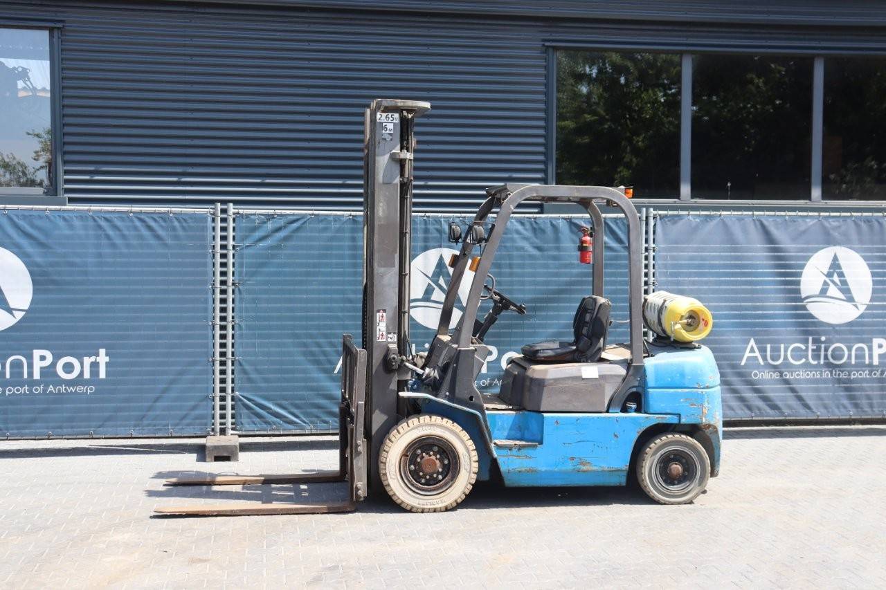 Forklift Nissan CPQD25N LPG 2500kg 3.0m 2008 image
