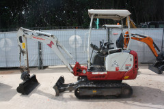 Mini excavator Takeuchi TB216 Diesel 2018