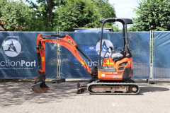 Mini excavator Kubota U17-3a Diesel 2016