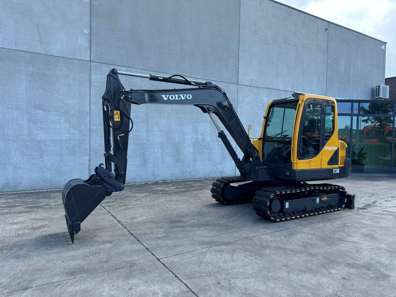 Crawler excavator Volvo EC55B Diesel 2012 image