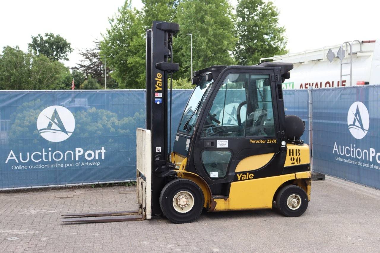 Forklift Yale GLP25VX V2770 LPG 2460kg 4.33m 2015 image