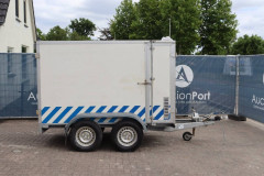 Closed trailer Hapert K2000 14 1999 with Lamers Odyssey 3100 high-pressure cleaner