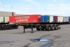 Container chassis Kässbohrer 2007