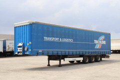 Krone SD sliding tarpaulin trailer