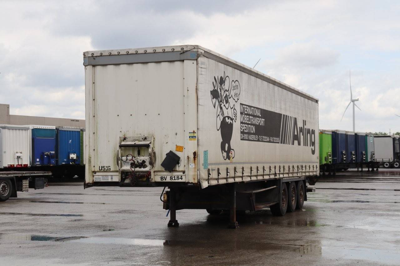 Krone SD sliding tarpaulin trailer image