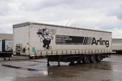 Krone SD sliding tarpaulin trailer