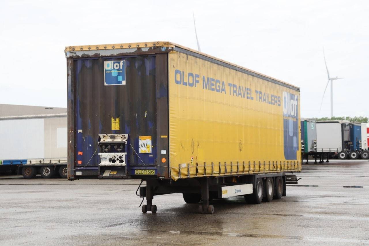 Krone SD 2015 sliding tarpaulin trailer image