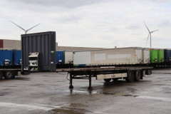 Flatbed trailer Krone SZ