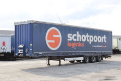 Krone SD sliding tarpaulin trailer