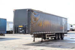 Curtainsider trailer Pacton THD 339 1997