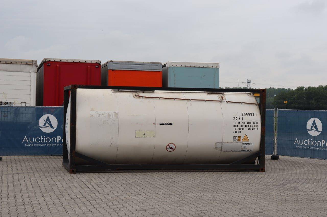 2015 SINGAMAS 20FT ISO TANK CONTAINER FOODGRADE image