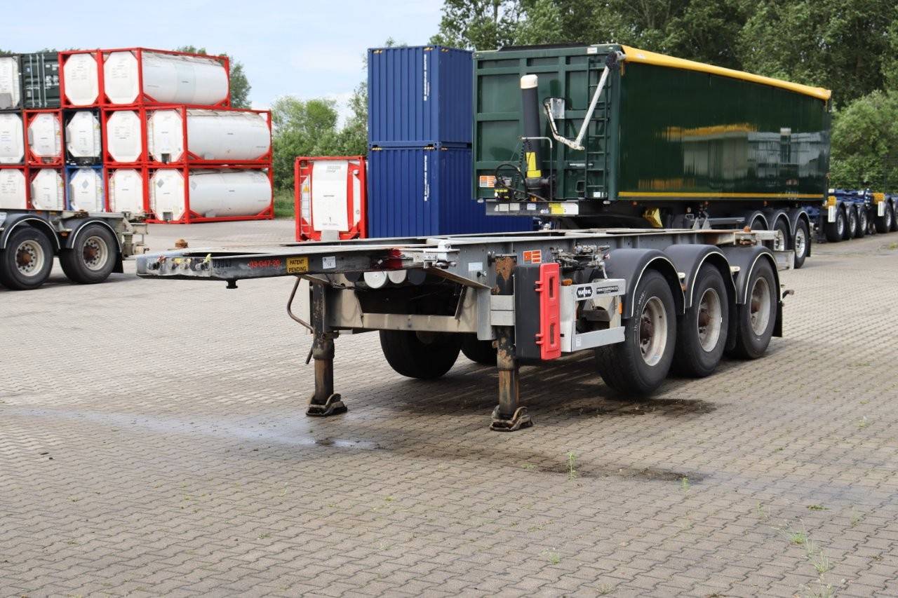 Van Hool 20FT /20FT SWAP ADR (EX/II EX/III FL OX AT) EMPTY WEIGHT 3,300kg liftaxle galvanized ALCOA image