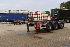 Van Hool 20FT /20FT SWAP ADR (EX/II EX/III FL OX AT) EMPTY WEIGHT 3,300kg liftaxle galvanized ALCOA