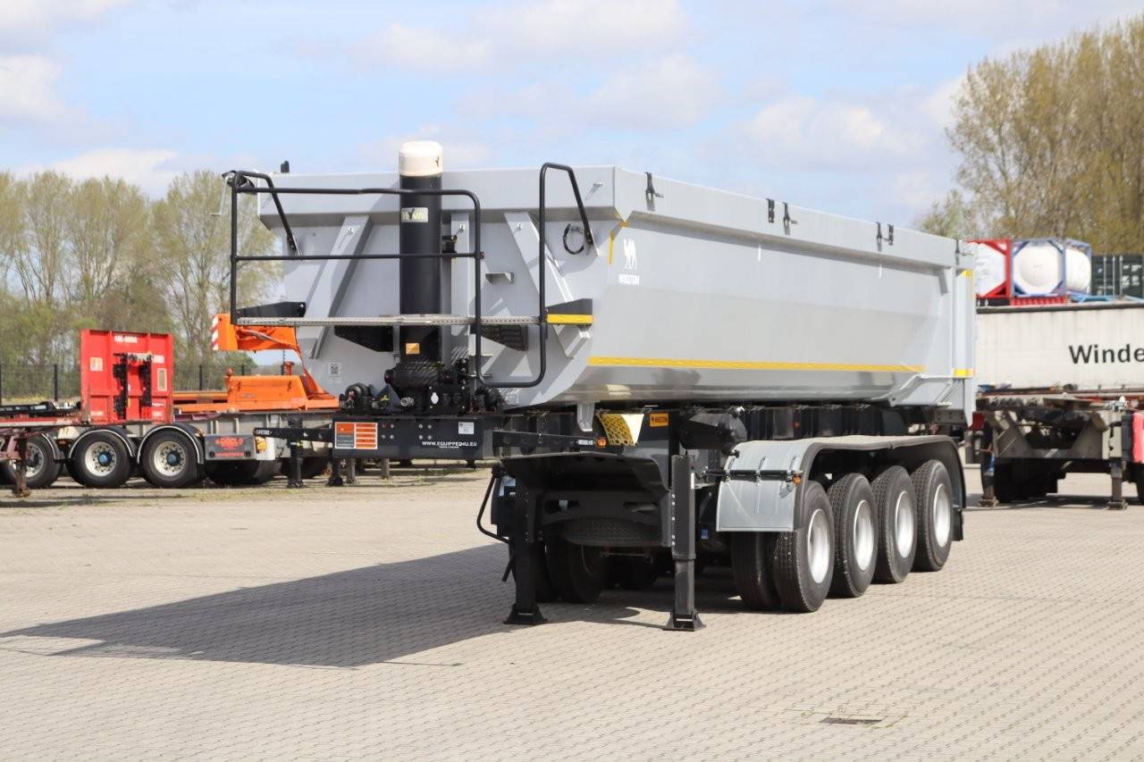 WIELTON NEW / UNUSED 4-axle HEAVY-DUTY tipper HARDOX 16 tires image