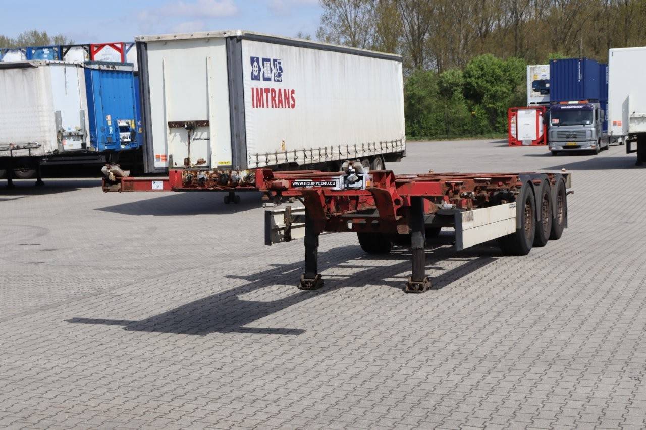 SCHMITZ 40FT HC chassis disc brakes lift axle image