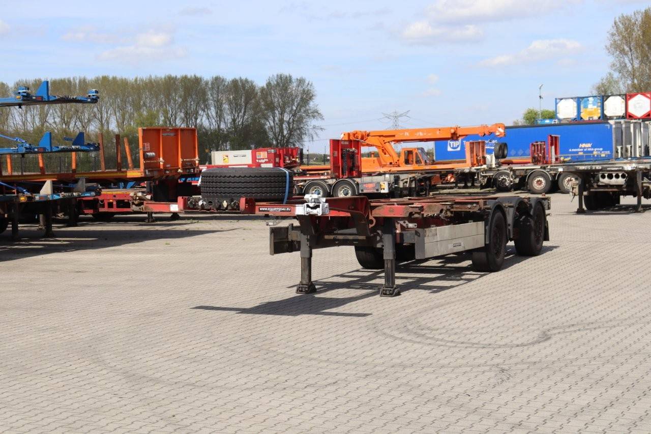 SCHMITZ 40FT HC chassis disc brakes lift axle image