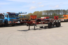SCHMITZ 40FT HC chassis disc brakes lift axle