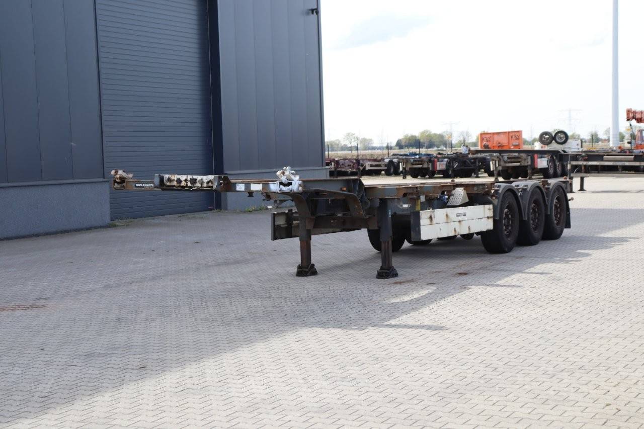 SCHMITZ 40FT HC chassis disc brakes lift axle image
